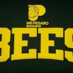 La nuova felpa Bees indossata dai ragazzi e donata ai giocatori della VL Consultinvest